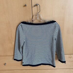 Ralph Ralph Lauren Vintage Cotton Boatneck Sweater Top Small EUC